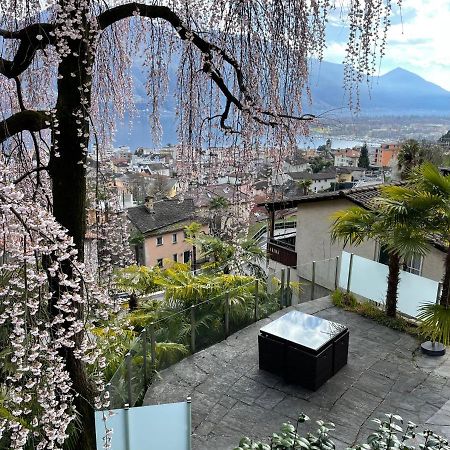 Casa Sibylle Studio - Piccolo Paradiso Minusio Exteriör bild
