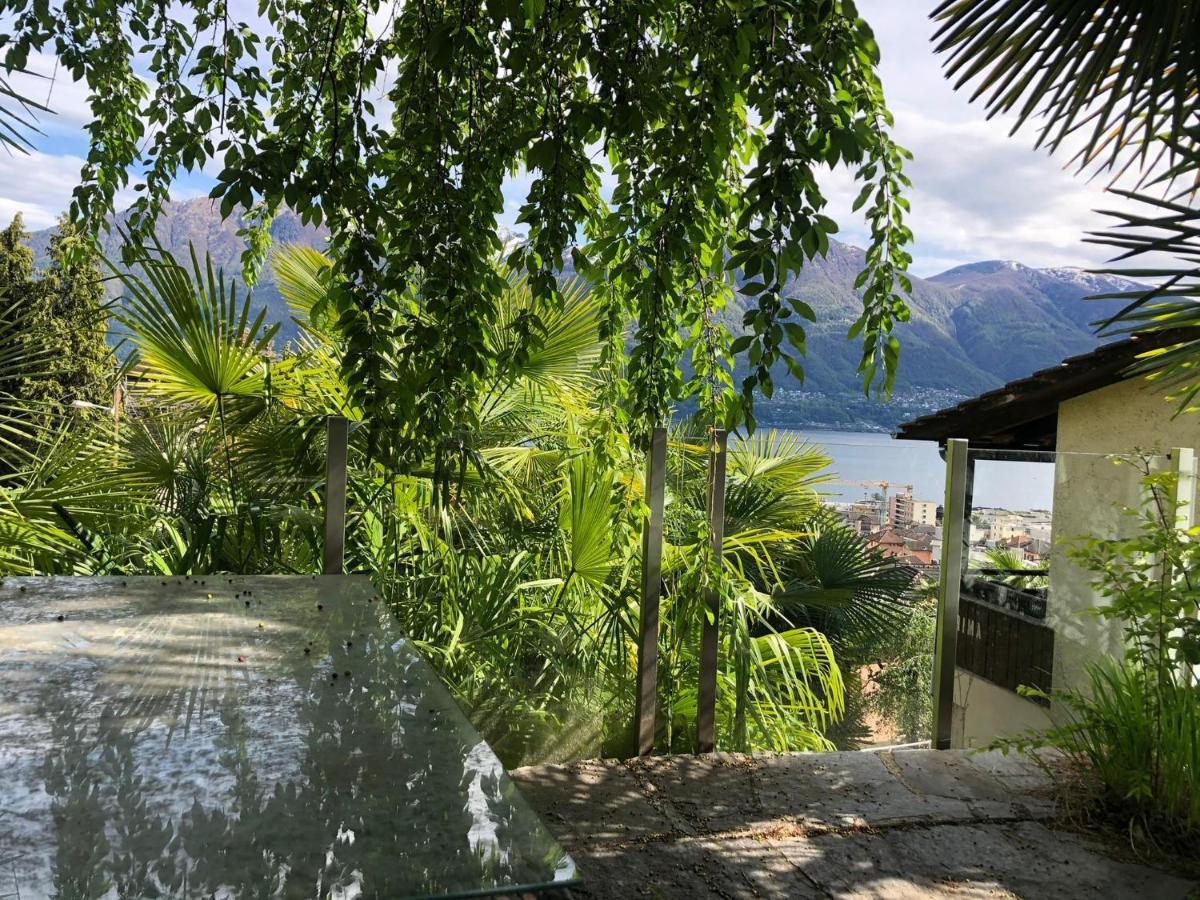 Casa Sibylle Studio - Piccolo Paradiso Minusio Exteriör bild